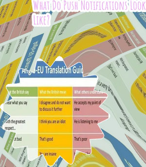 Popular game what does push messages mean