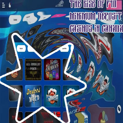 Online casino 10 dollar min deposit